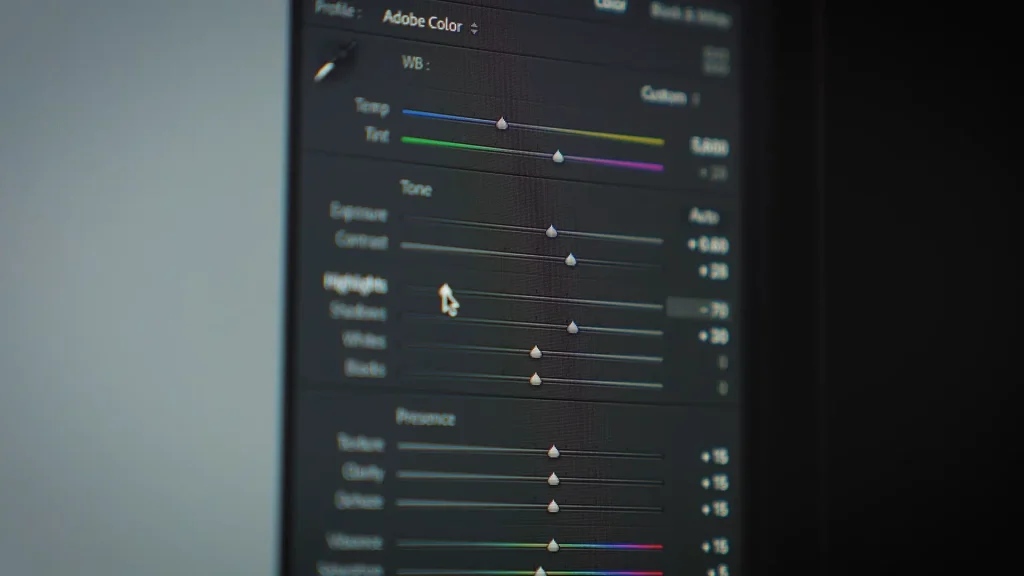 Lightroom features