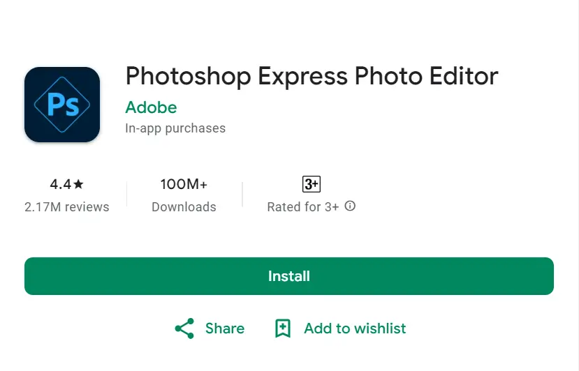 Photoshop Express on Google Play